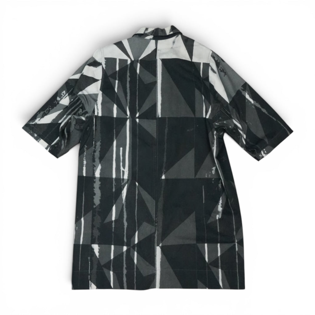 Rick Owens FW16 Mastodon geo camo shirt