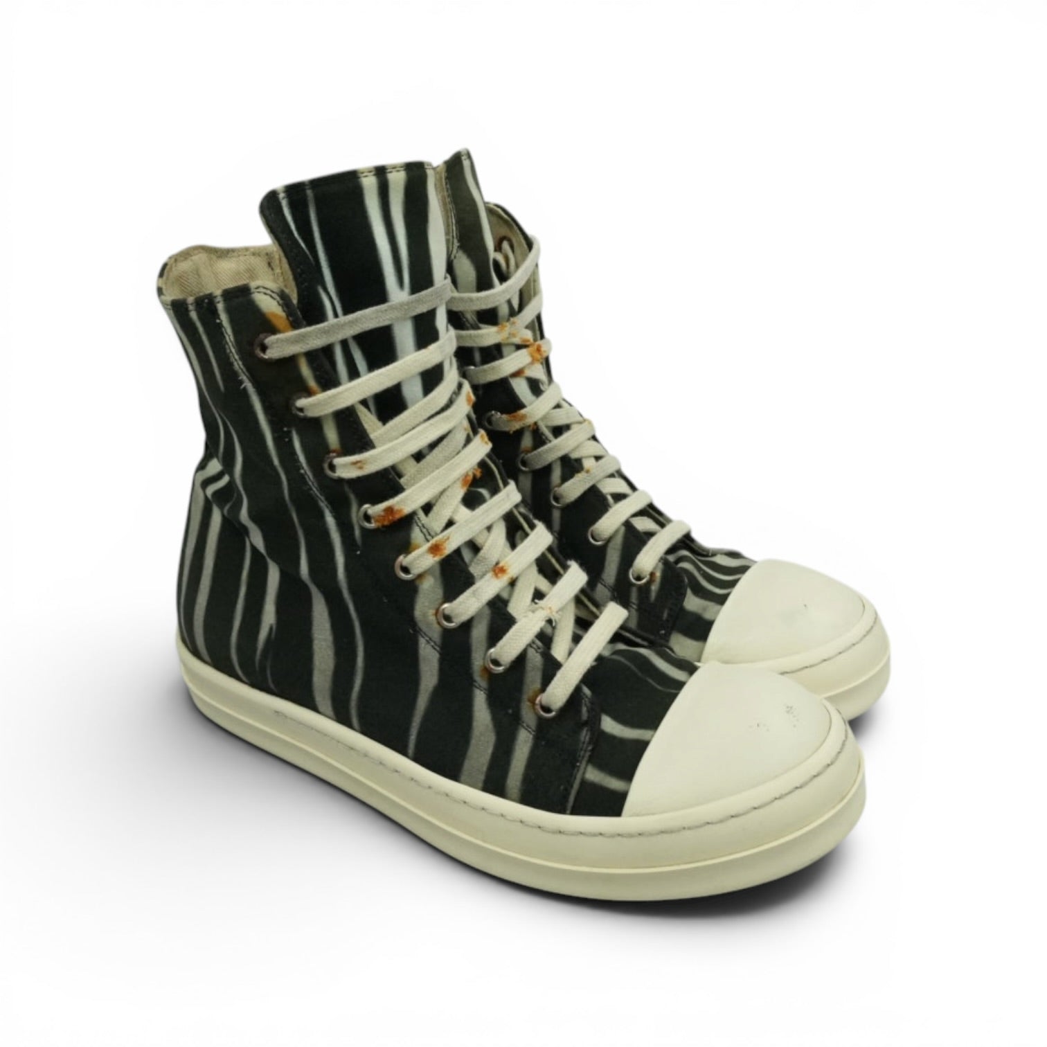 Rick Owens zebra ramones