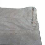 Dior AW03 “Luster” waxed white denim