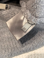 Dior AW03 Luster Wool Biker Heavy Sweater/Jacket
