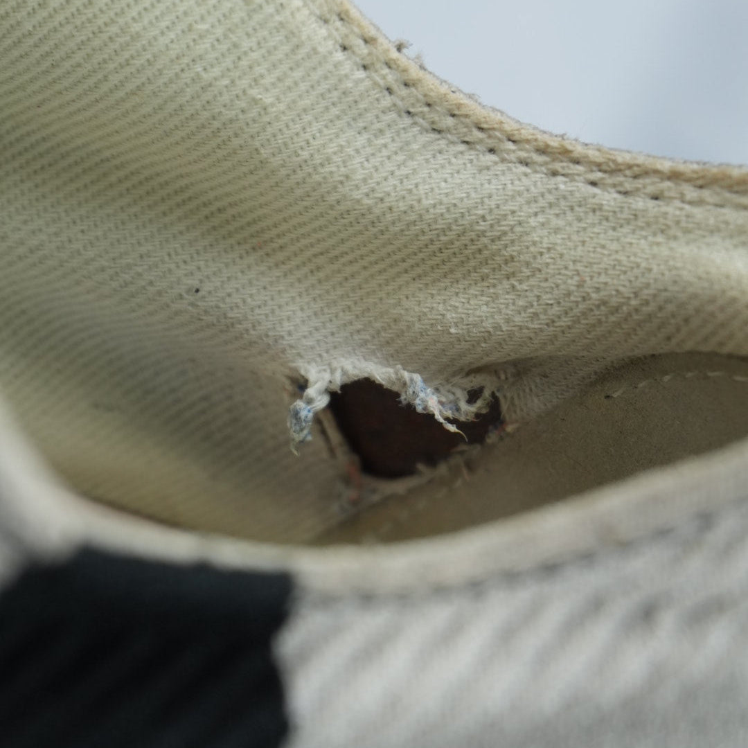 Rick Owens AW16 Mastodon bleach vomit ramones sneakers