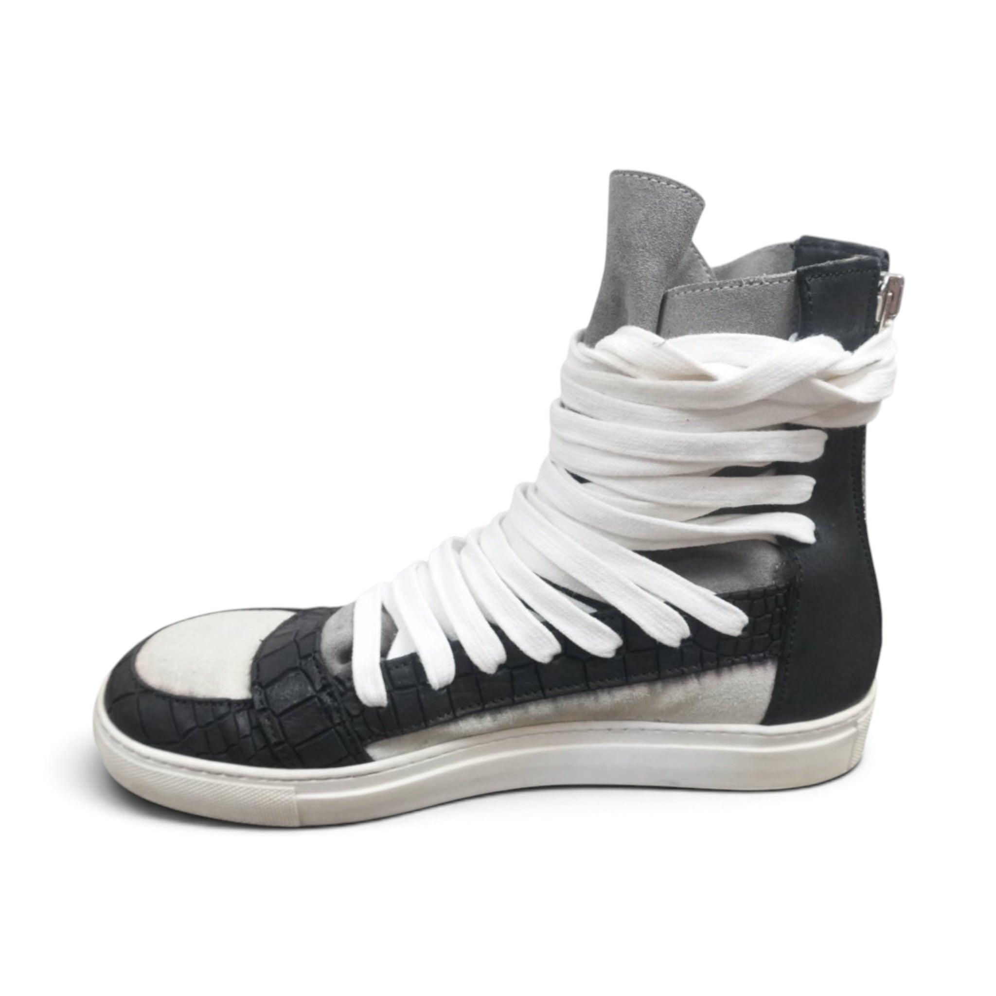 Kris Van Assche multilaces crocodile