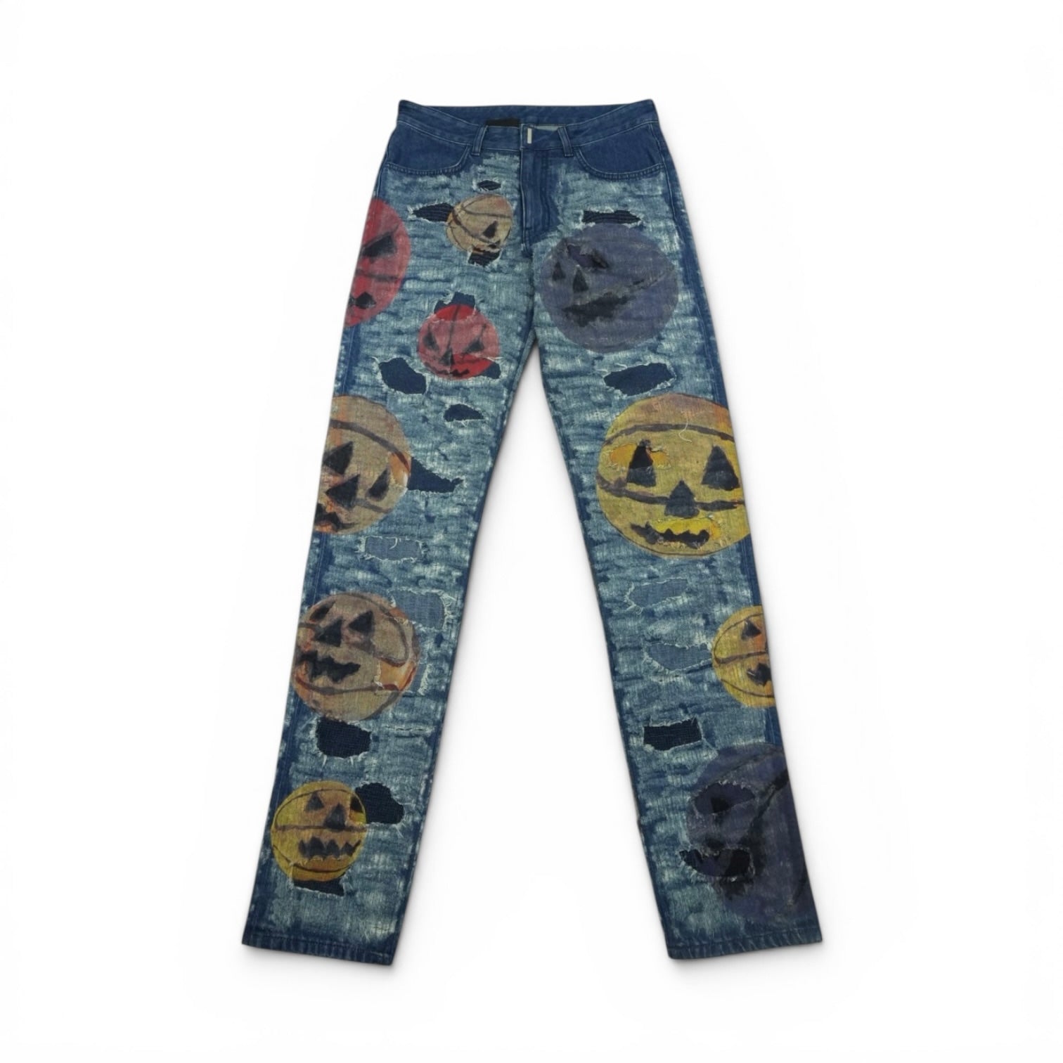 Givenchy MMW x Josh Smith pumpkin boro denim