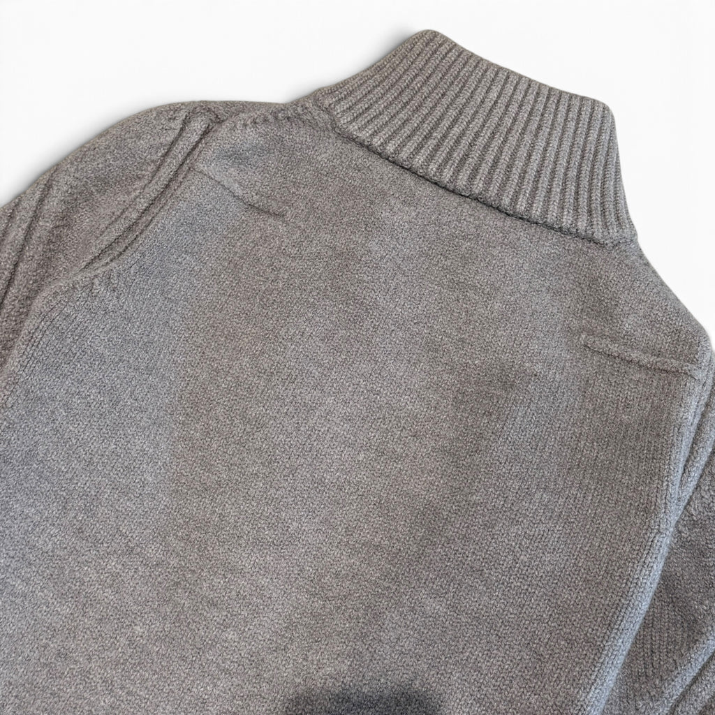Dior AW03 Luster Wool Biker Heavy Sweater/Jacket