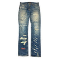 Undercover SS05 But Beautiful 60s Red Yarn Denim