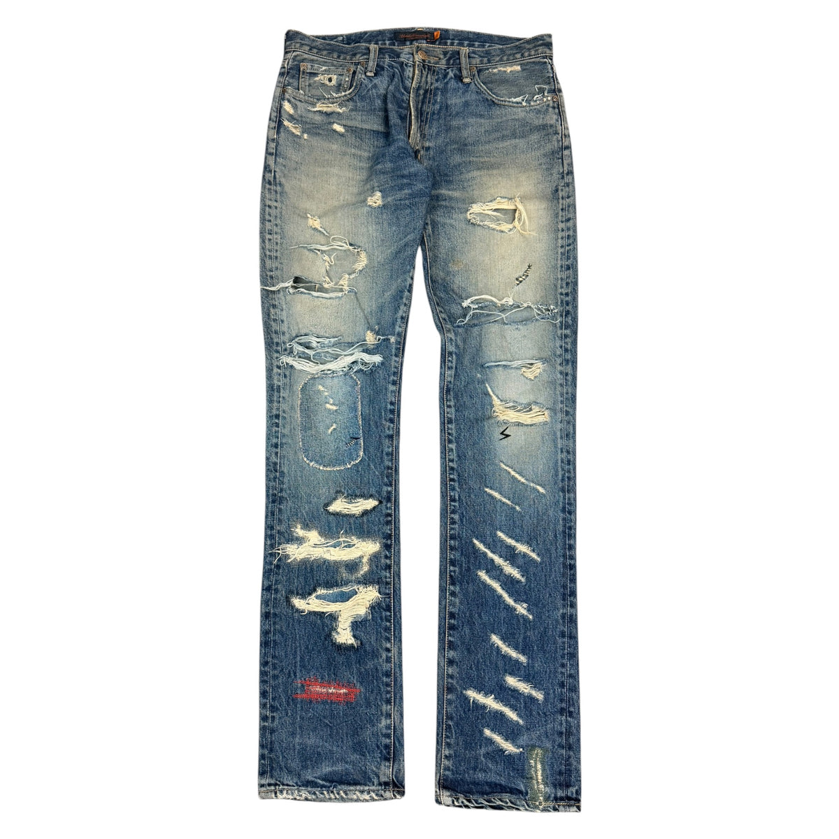 Undercover SS05 But Beautiful 60s Red Yarn Denim