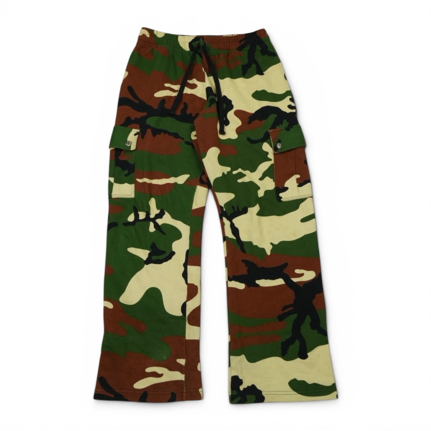 Chrome Hearts caution camo flared  sweatpants