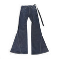 Rick Owens AW25 Concordians sample spiral bias bootcut denim
