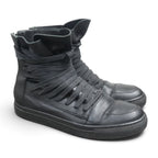 Kris Van Assche black multilaces