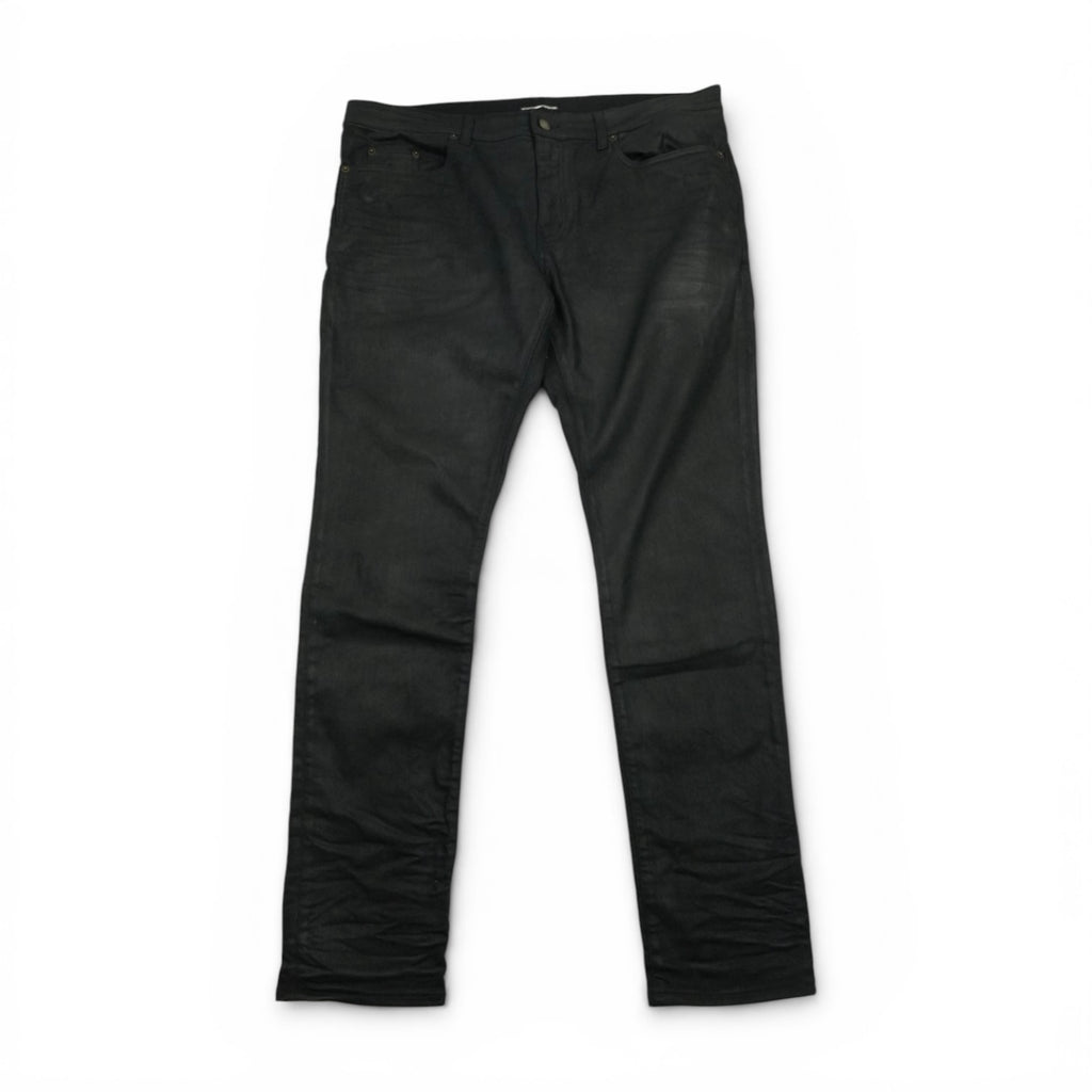 Saint Laurent 2020 sample waxed denim