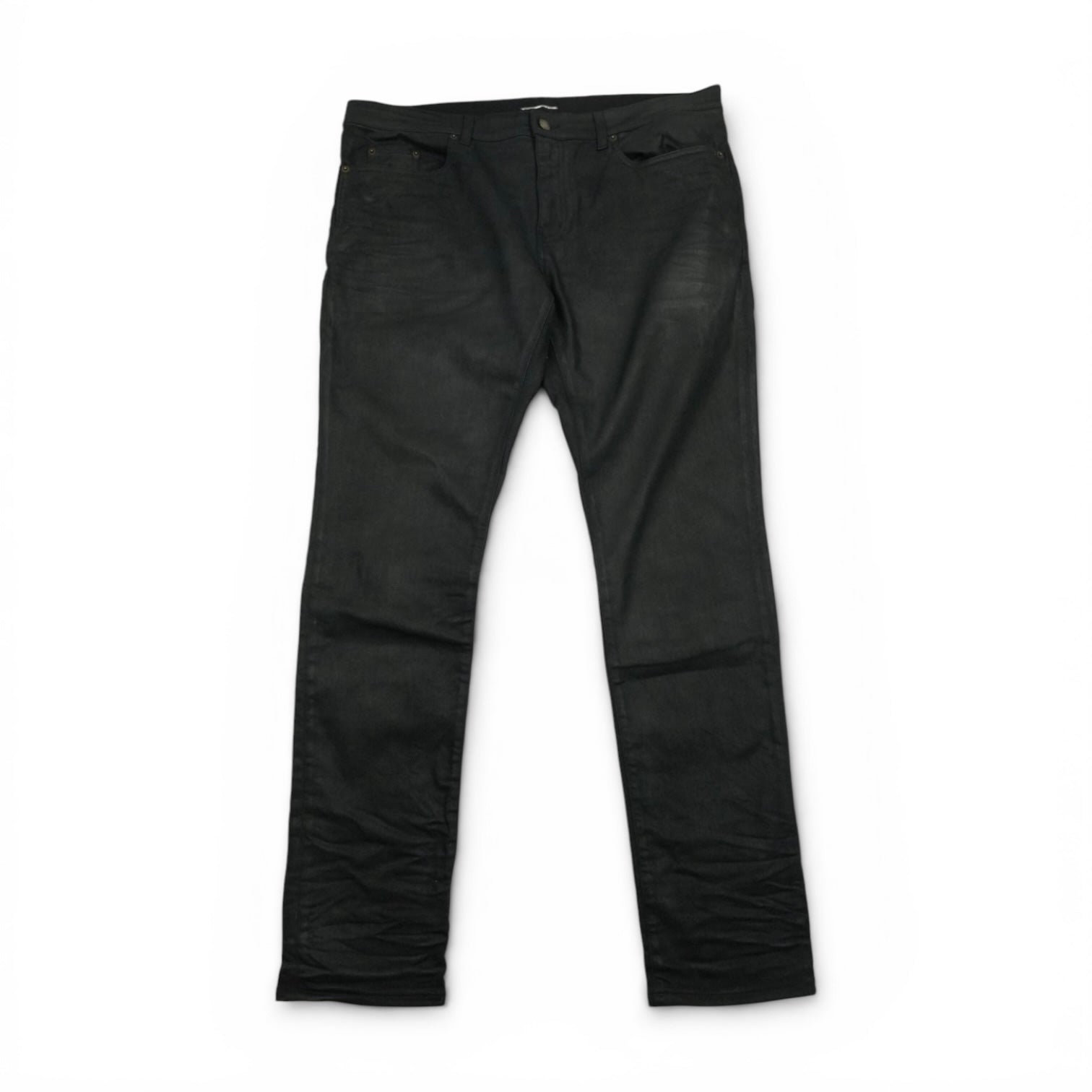 Saint Laurent 2020 sample waxed denim