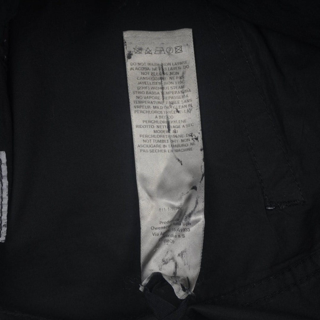 Rick Owens SS21 Phlegethon waxed performa cut jeans