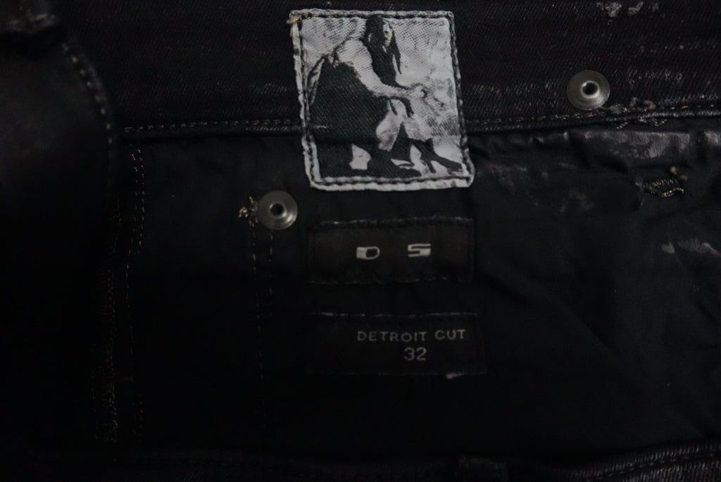 Rick Owens FW15 Sphinx sbw waxed detroits