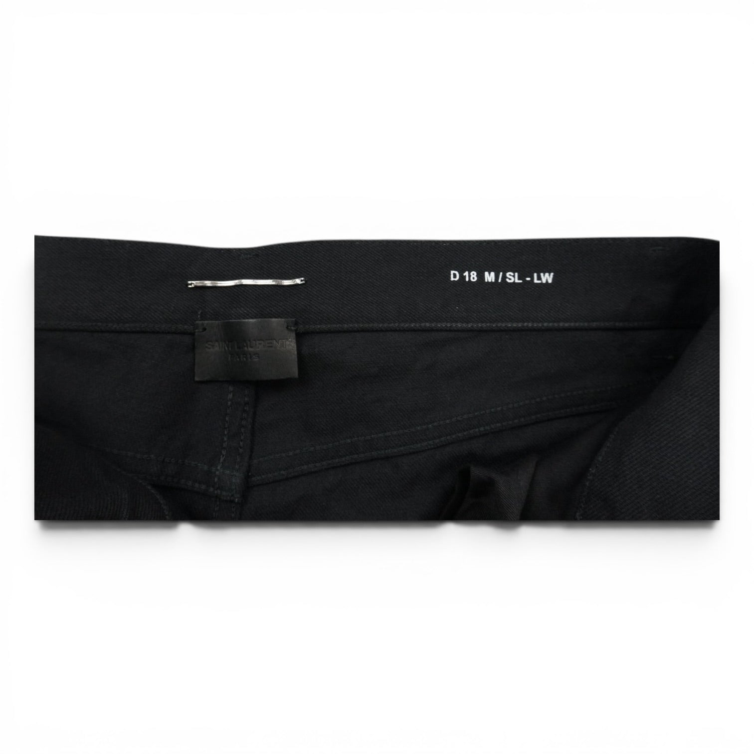 Saint Laurent 2021 waxed denim