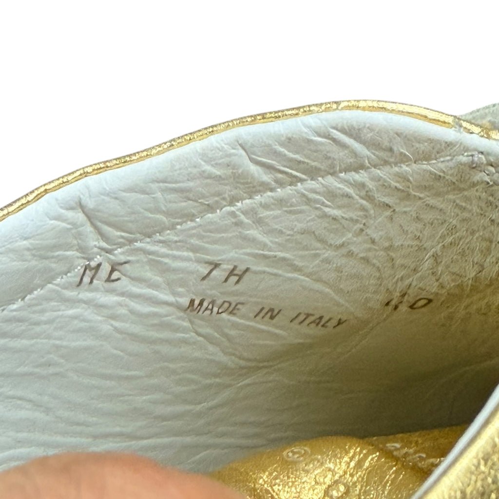 Dior AW07 Navigate Gold Straps Gats By Hedi Slimane