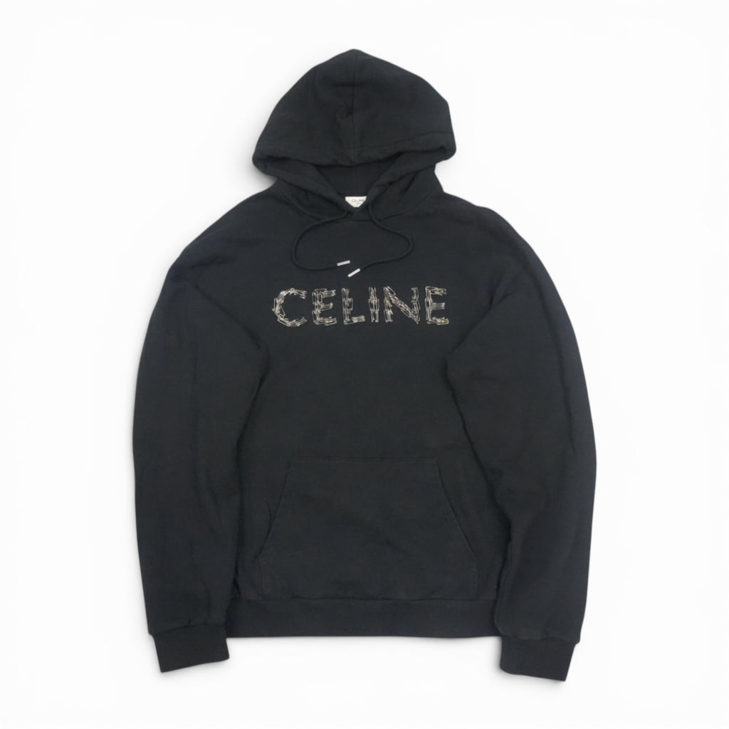 Celine SS22 Cosmic Cruiser safety pins hoodie