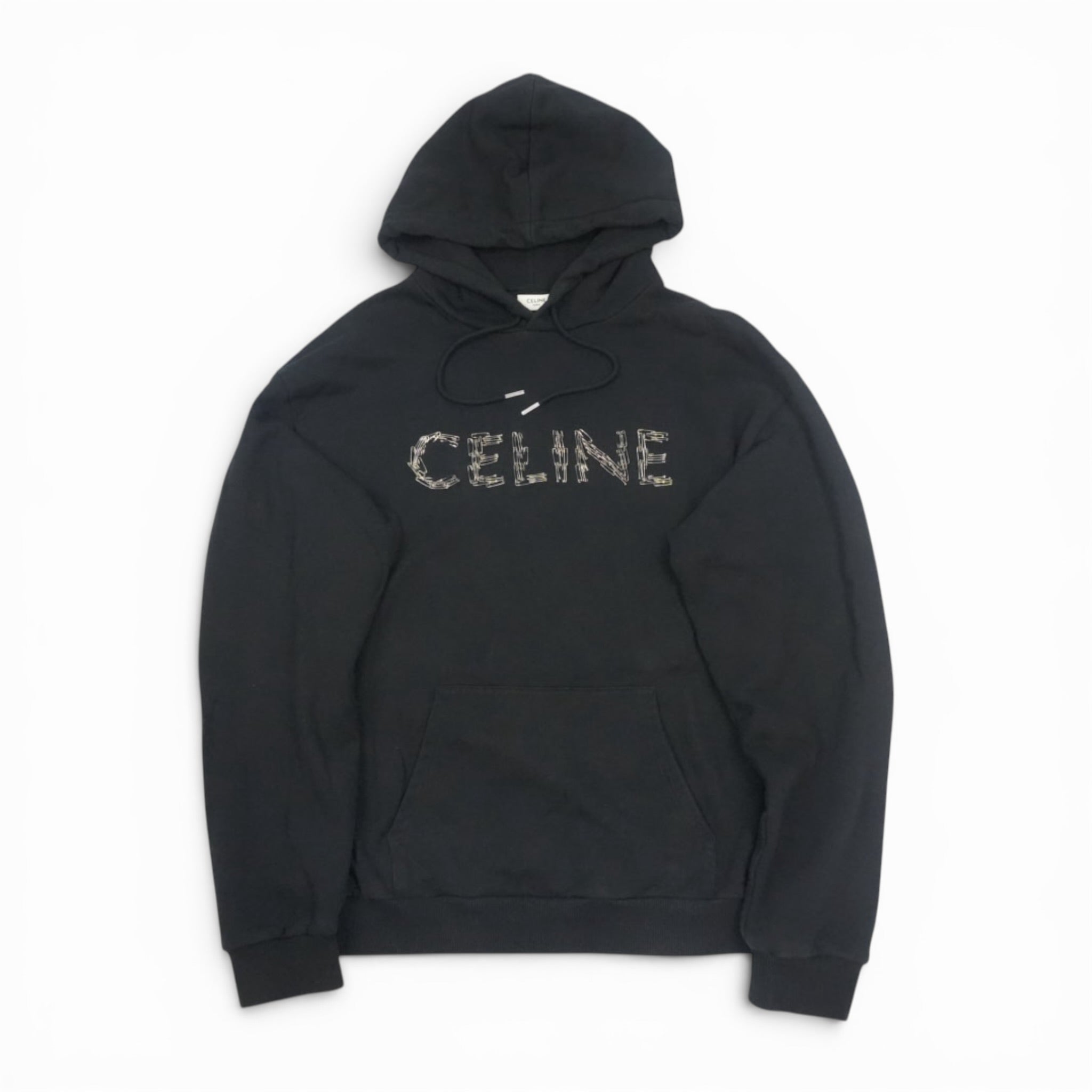 Celine SS22 Cosmic Cruiser safety pins hoodie
