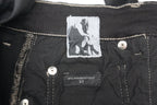 Rick Owens AW24 Porterville waxed bolan bootcut denim