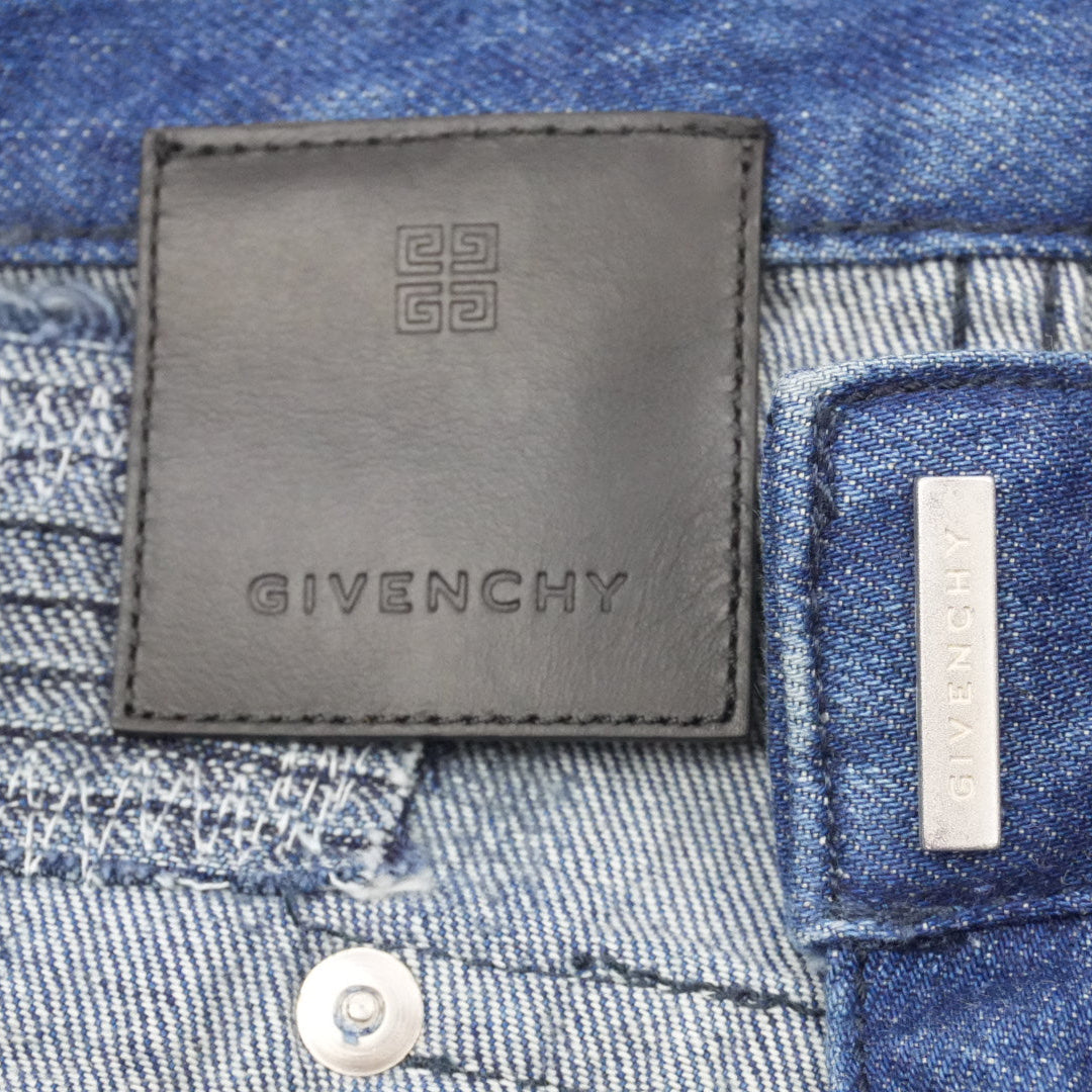 Givenchy MMW x Josh Smith pumpkin boro denim