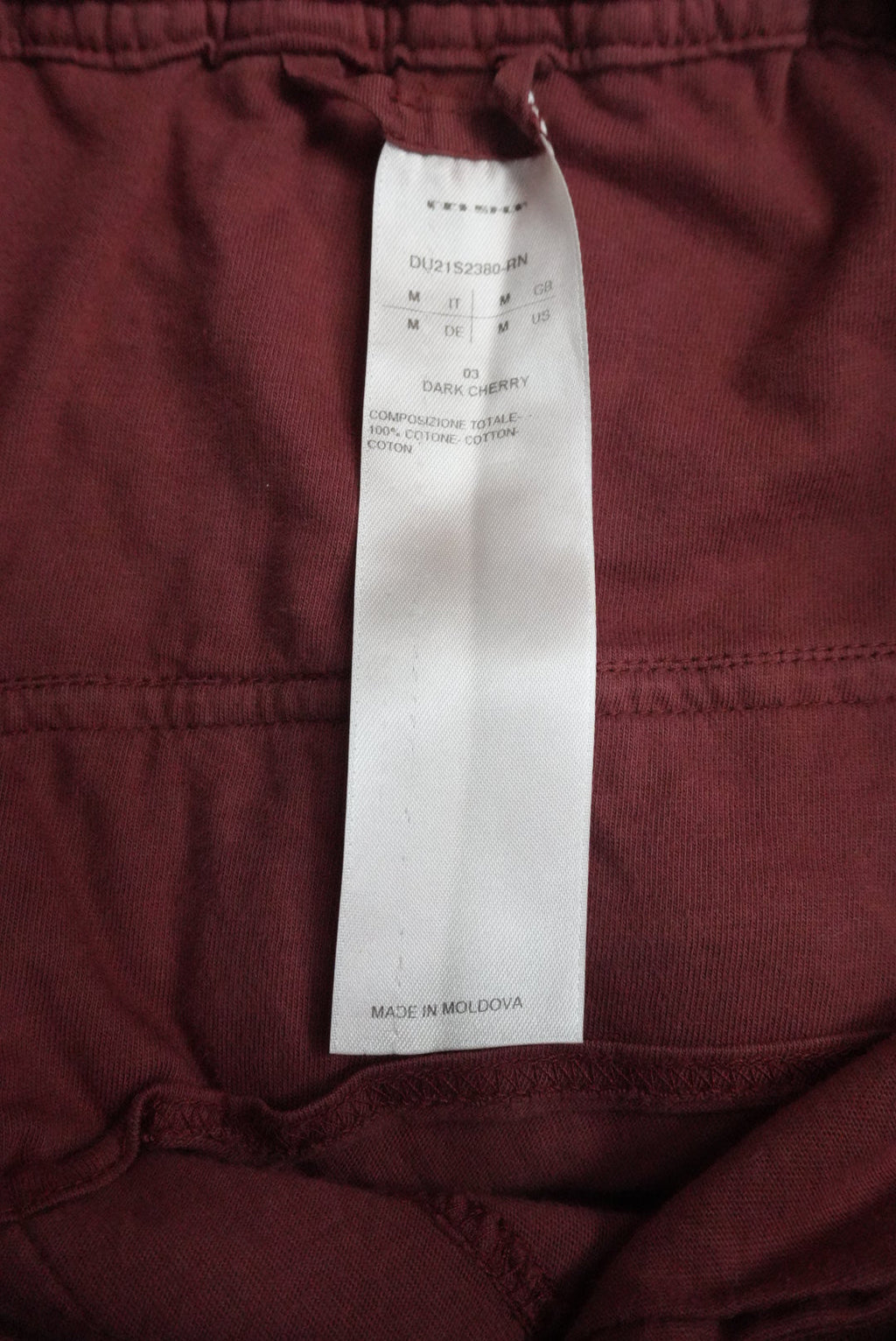 Rick Owens SS21 Phlegethon dark cherry pods