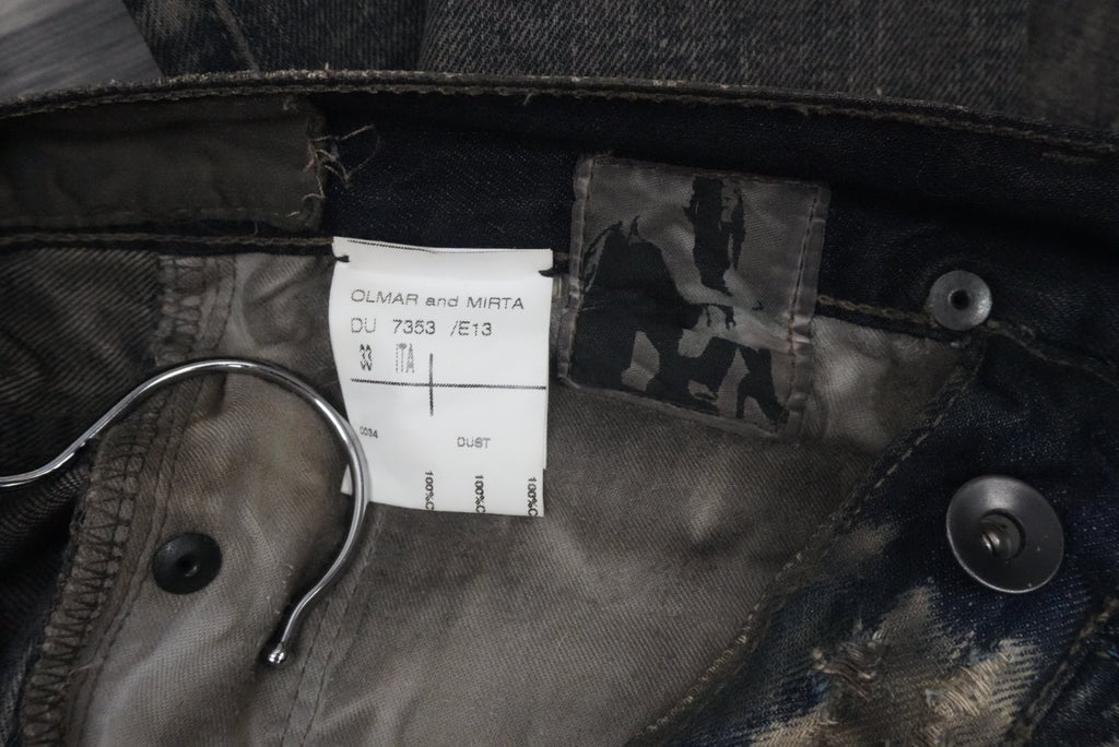 Rick Owens FW07 “Exploder” dust denim