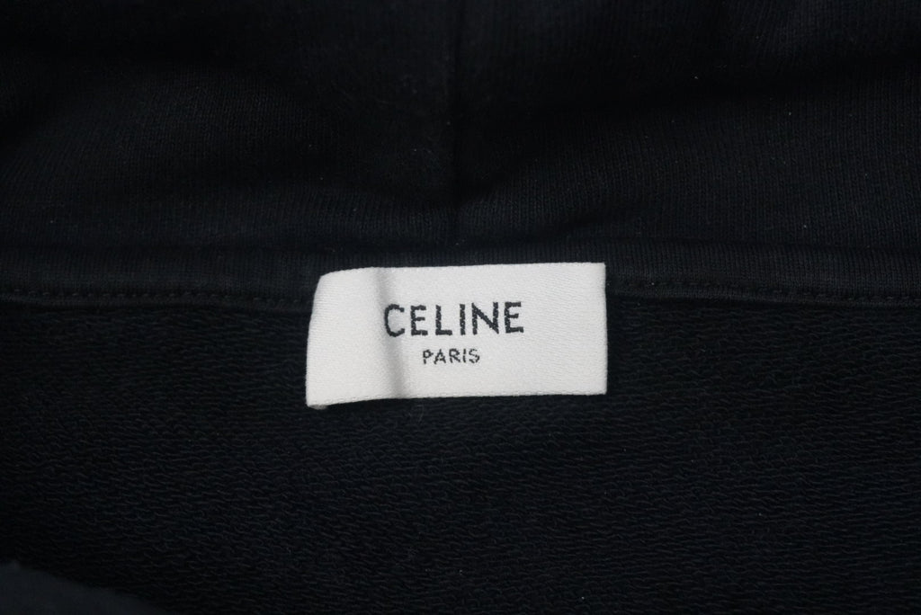 Celine SS22 Cosmic Cruiser safety pins hoodie