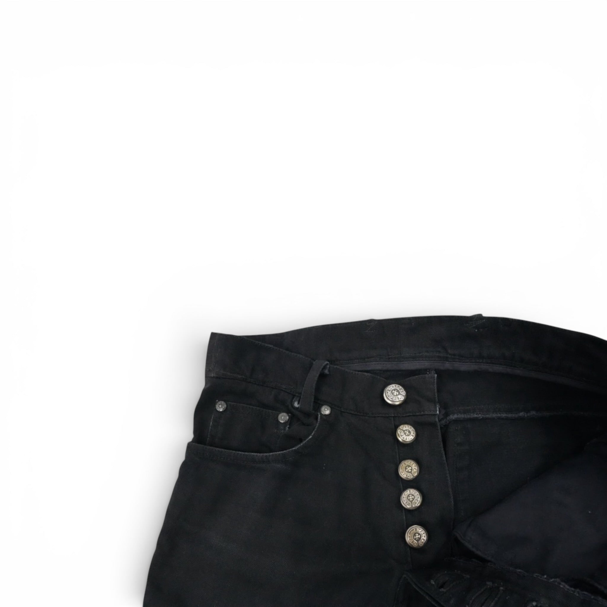 Chrome Hearts fleur knees