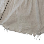 Raf Simons AW02 Virginia Creeper Hooded Frayed Shirt