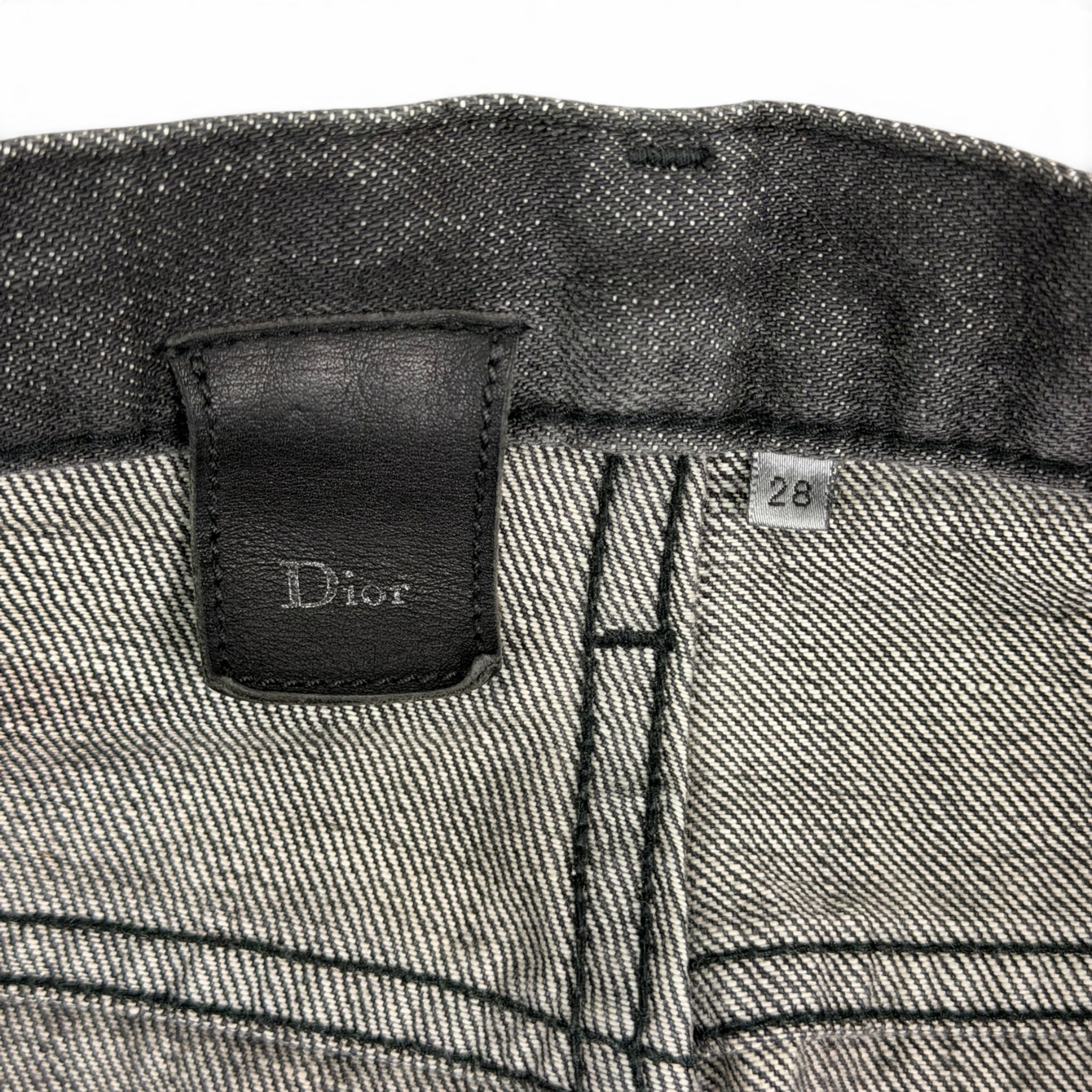 Dior AW05 In The Morning clawmark denim