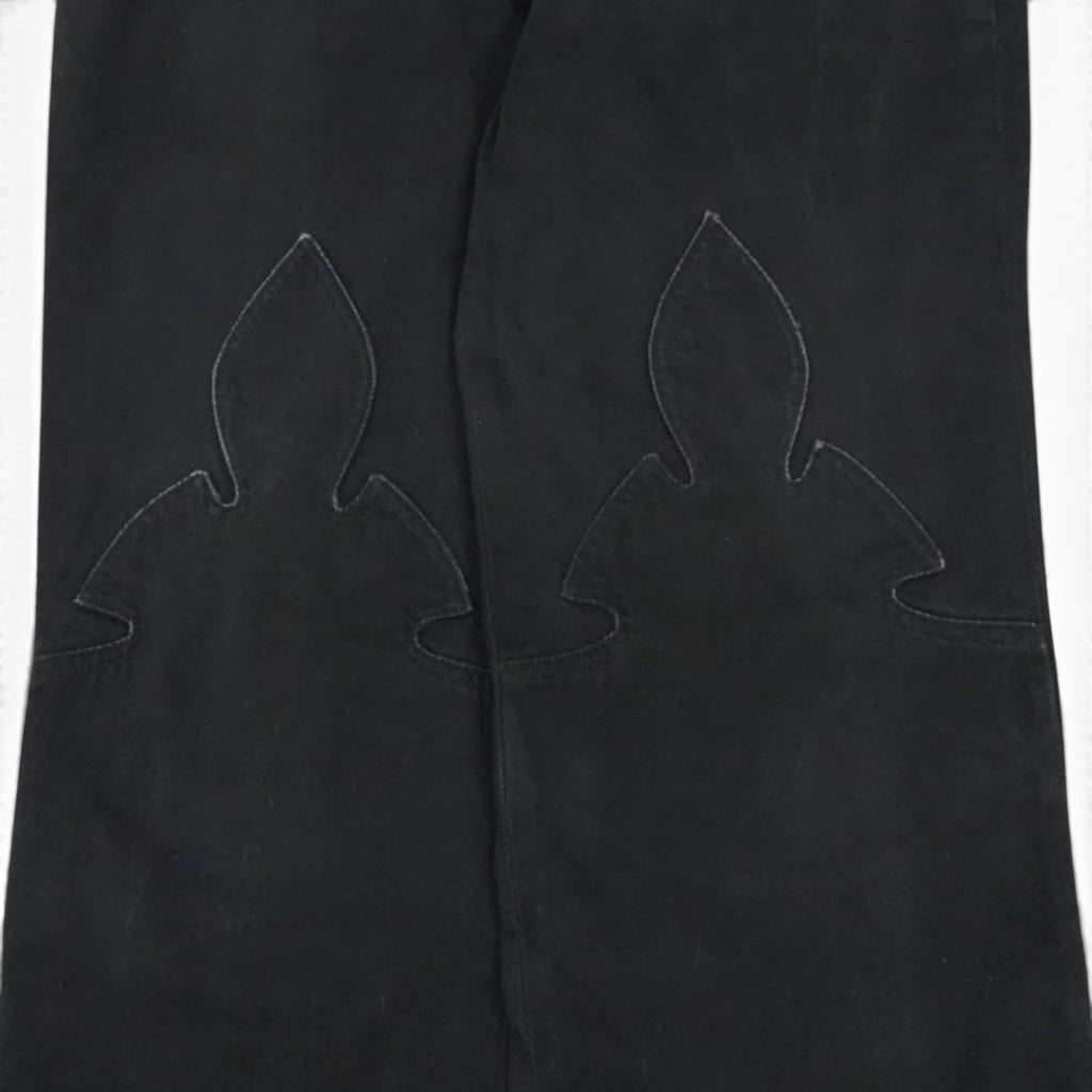 Chrome Hearts fleur knees
