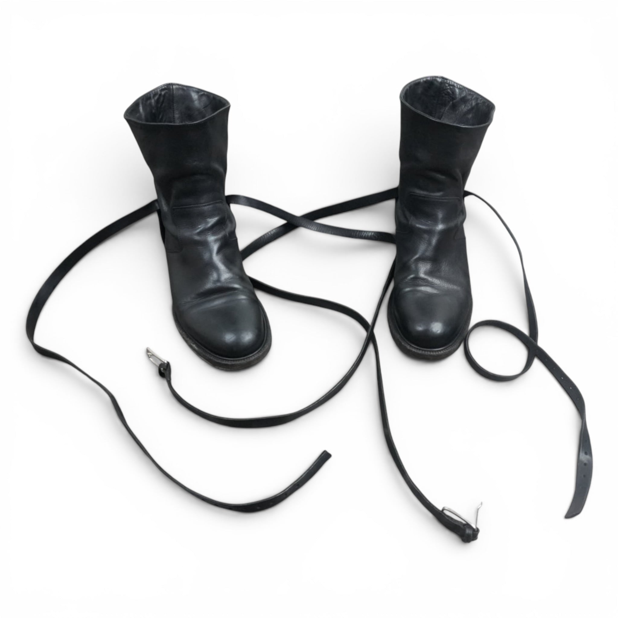 Kris Van Assche bondage boots