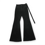 Rick Owens AW24 Porterville waxed bolan bootcut denim