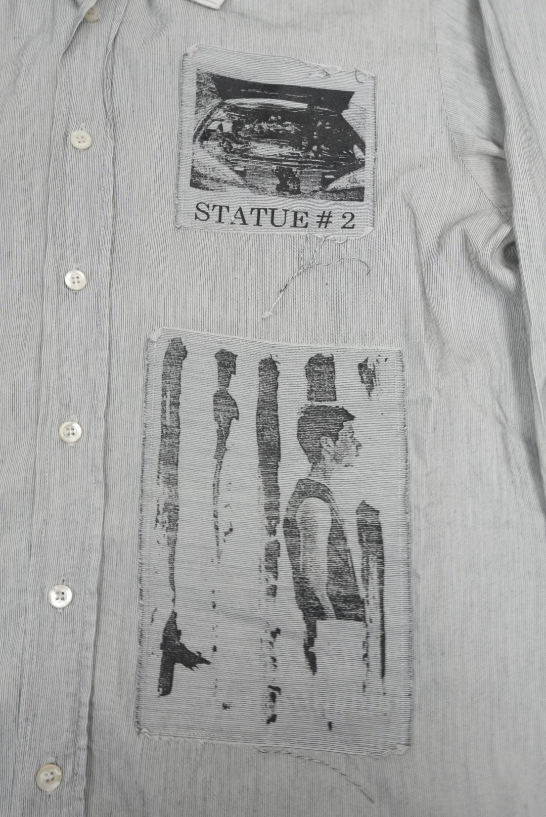 Raf By Raf Simons SS06 patches hooded shirt