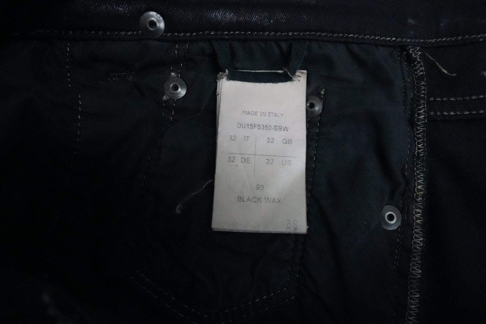 Rick Owens FW15 Sphinx sbw waxed detroits