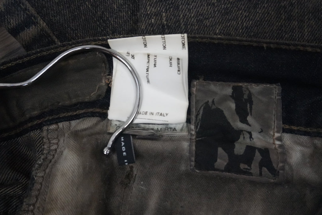 Rick Owens FW07 “Exploder” dust denim