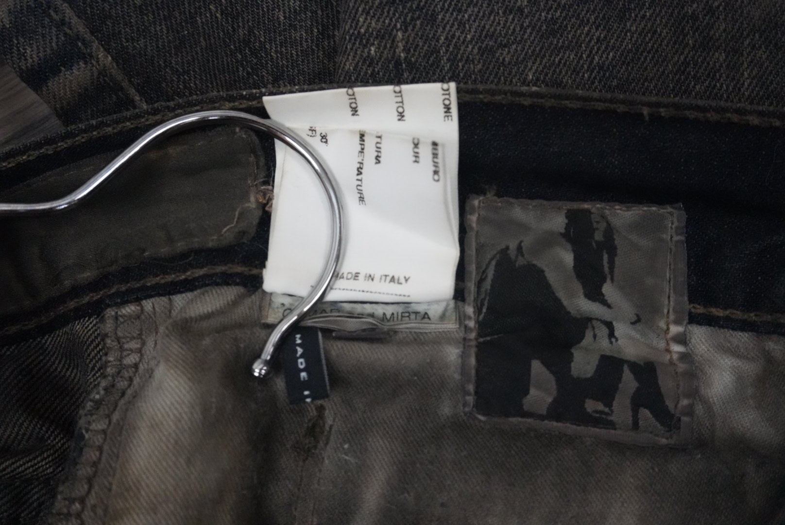 Rick Owens FW07 “Exploder” dust denim