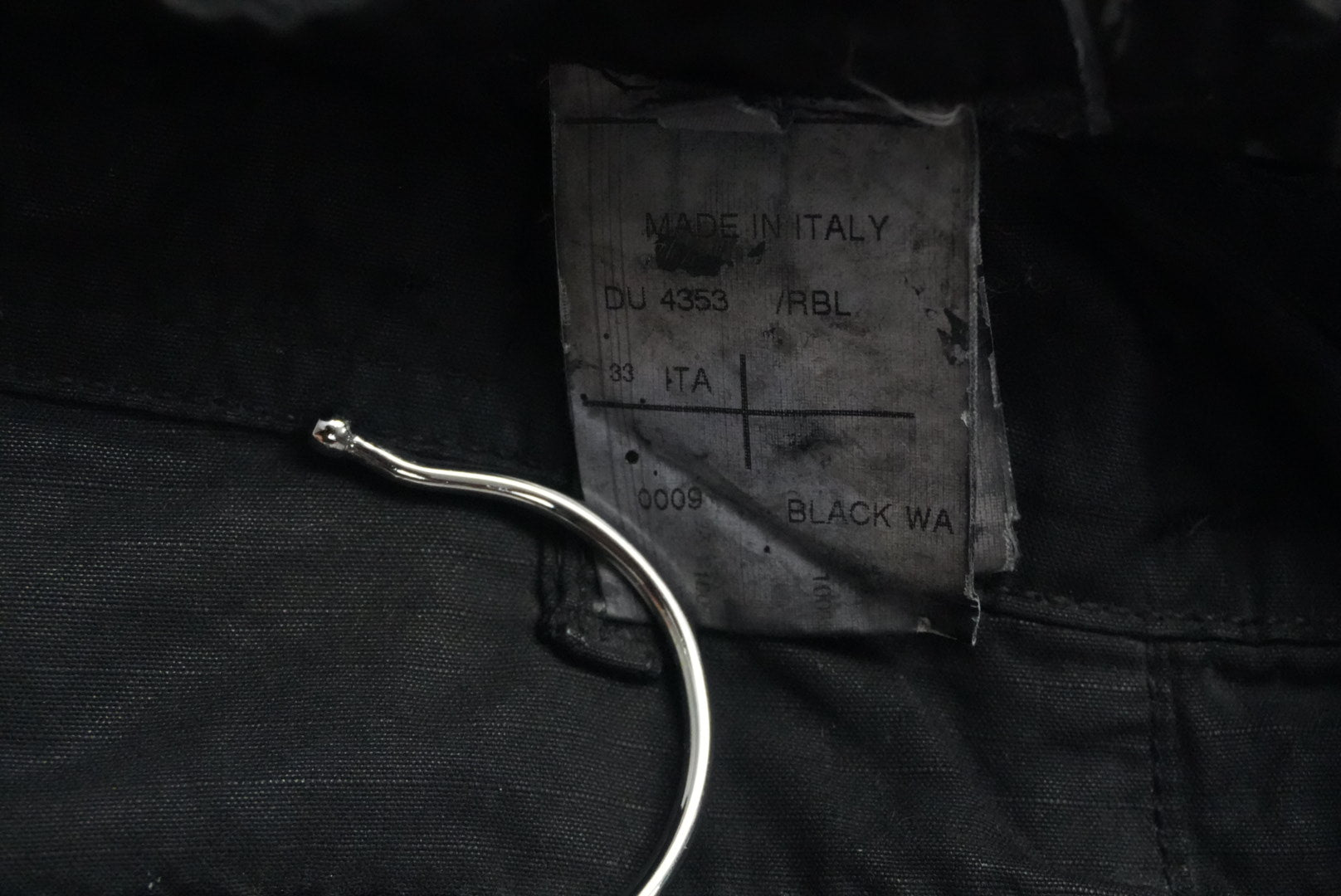 Rick Owens FW08 Stag ripstop waxed detroits