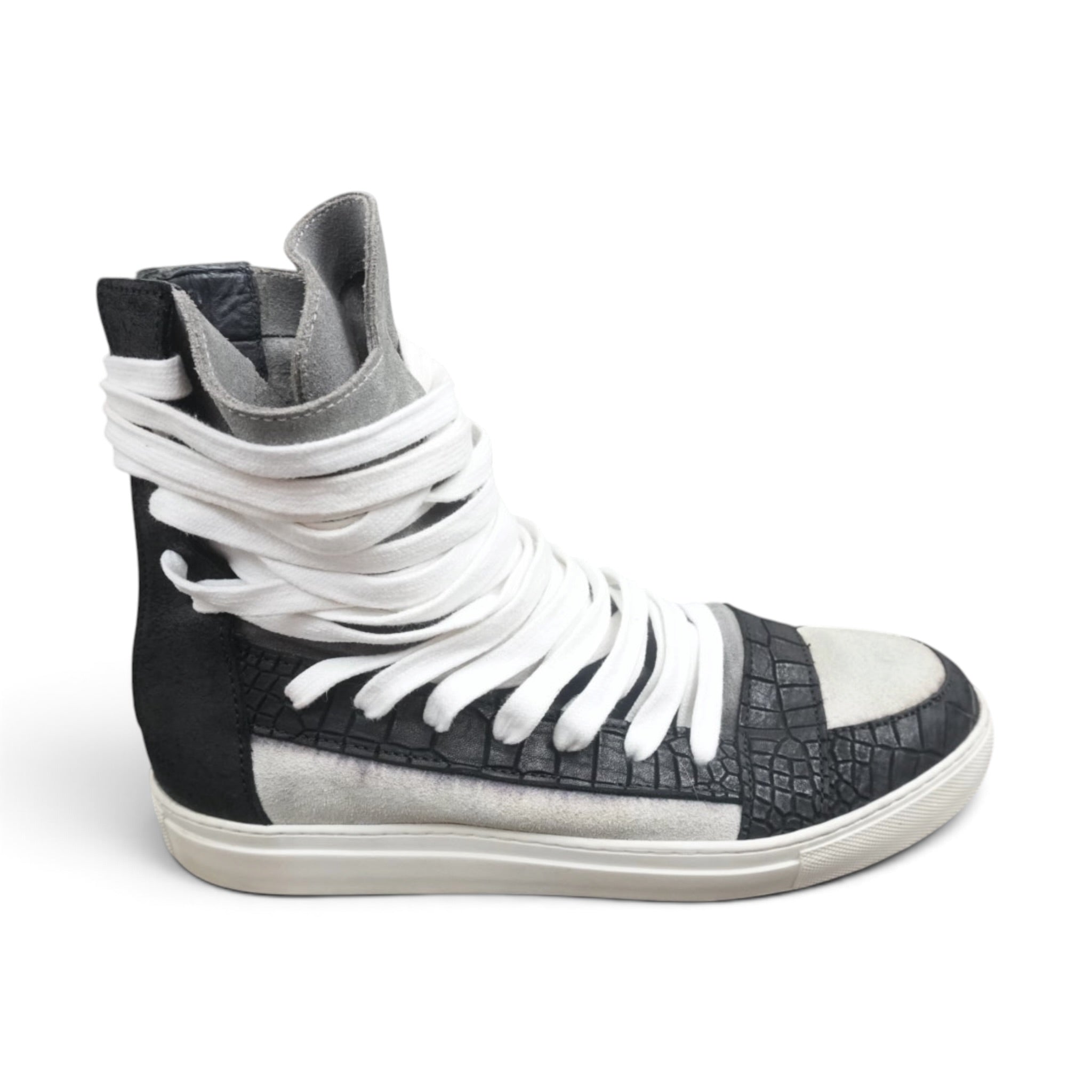 Kris Van Assche multilaces crocodile