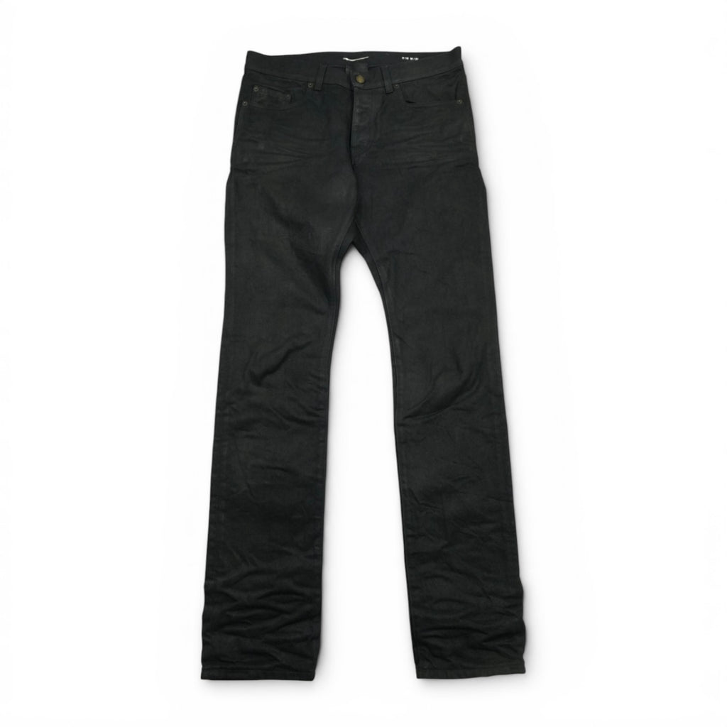 Saint Laurent 2021 waxed denim