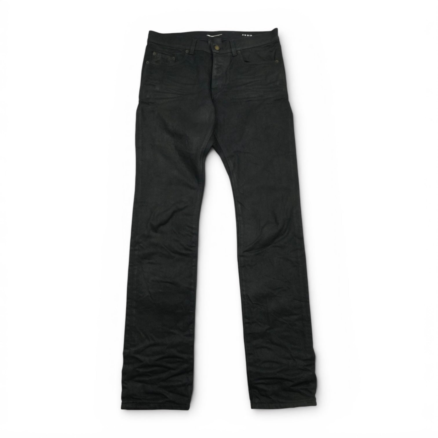 Saint Laurent 2021 waxed denim