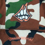 Chrome Hearts caution camo flared  sweatpants