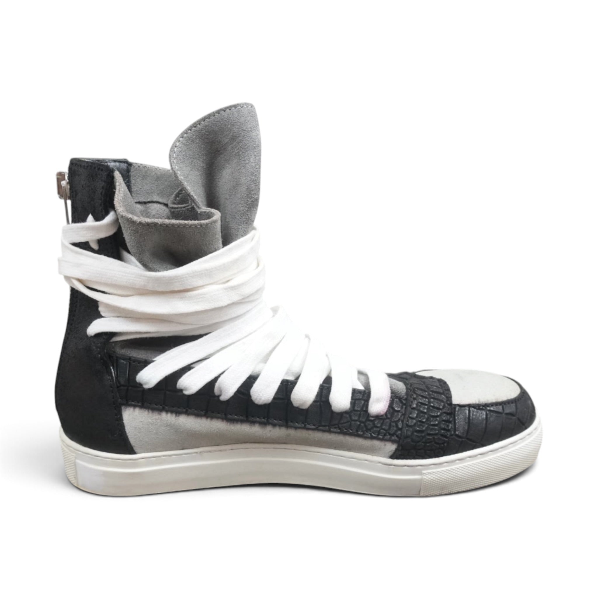 Kris Van Assche multilaces crocodile