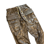 Rick Owens Olmar & Mirta waxed creatch cargo