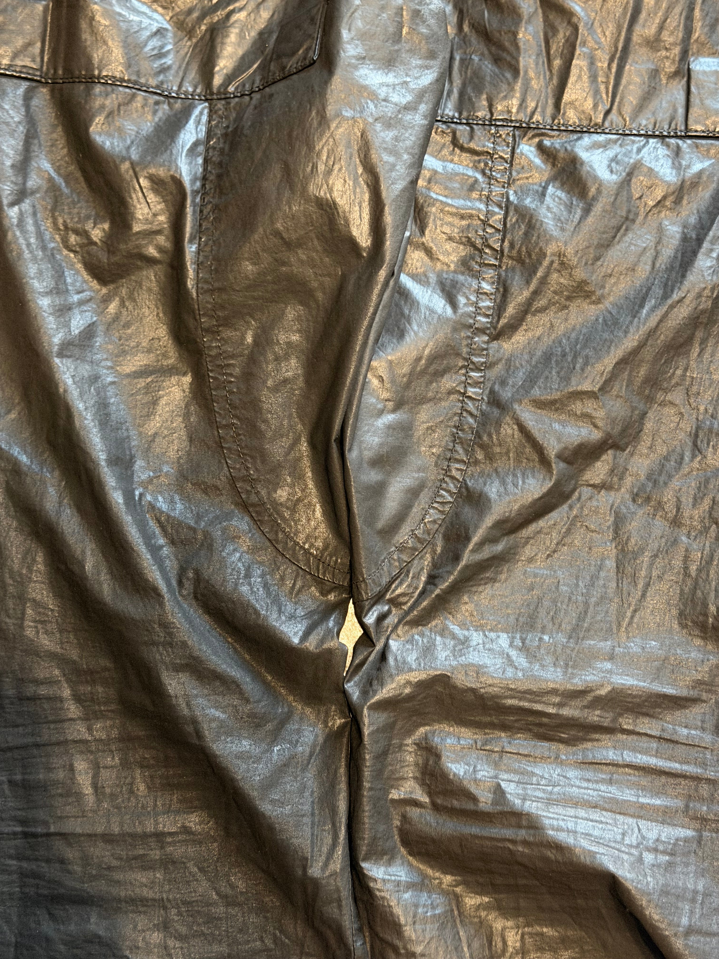 Rick Owens Olmar & Mirta waxed creatch cargo