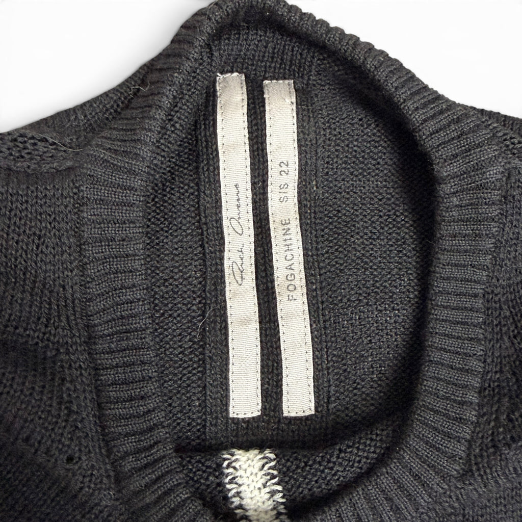 Rick Owens SS22 Fogachine biker level pullover