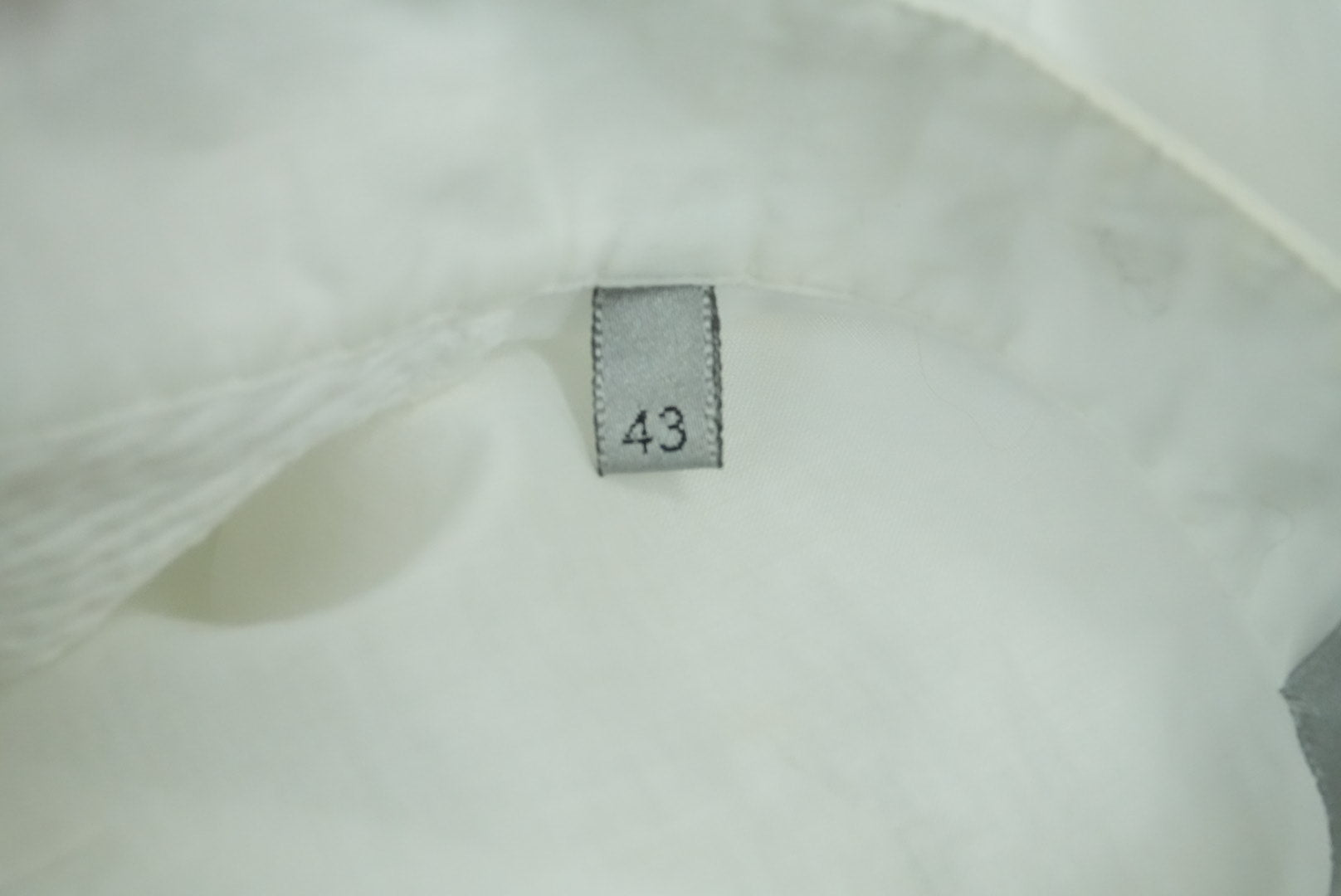 Dior SS06 semi transparent ribbed shirt