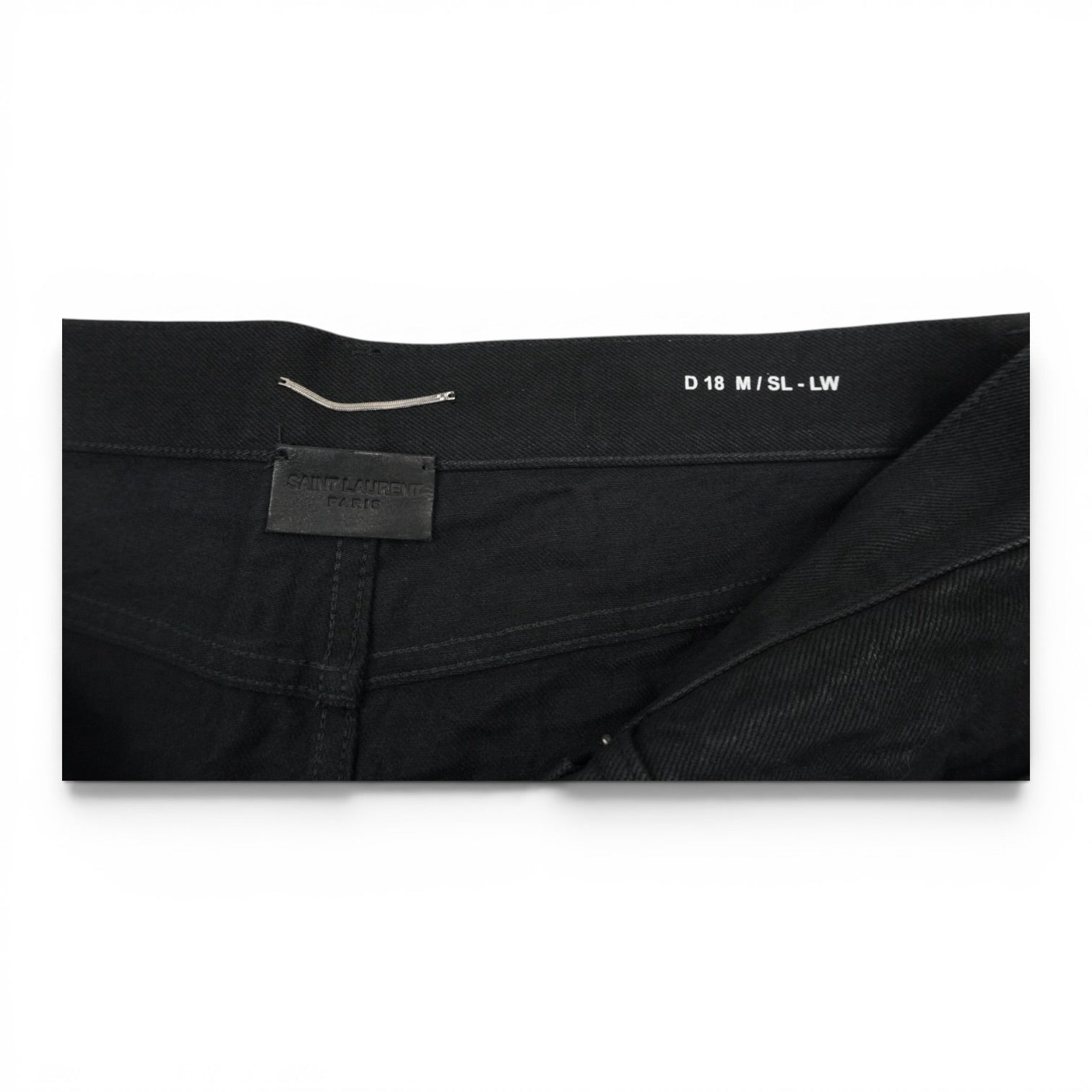 Saint Laurent 2021 waxed denim