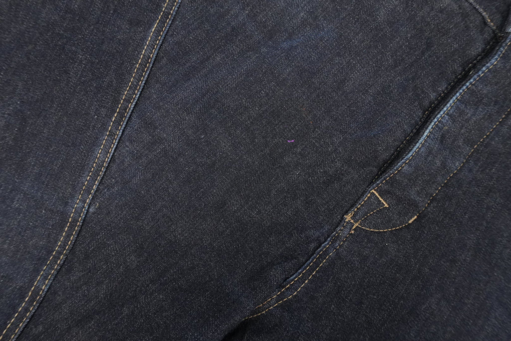 Rick Owens AW25 Concordians sample spiral bias bootcut denim