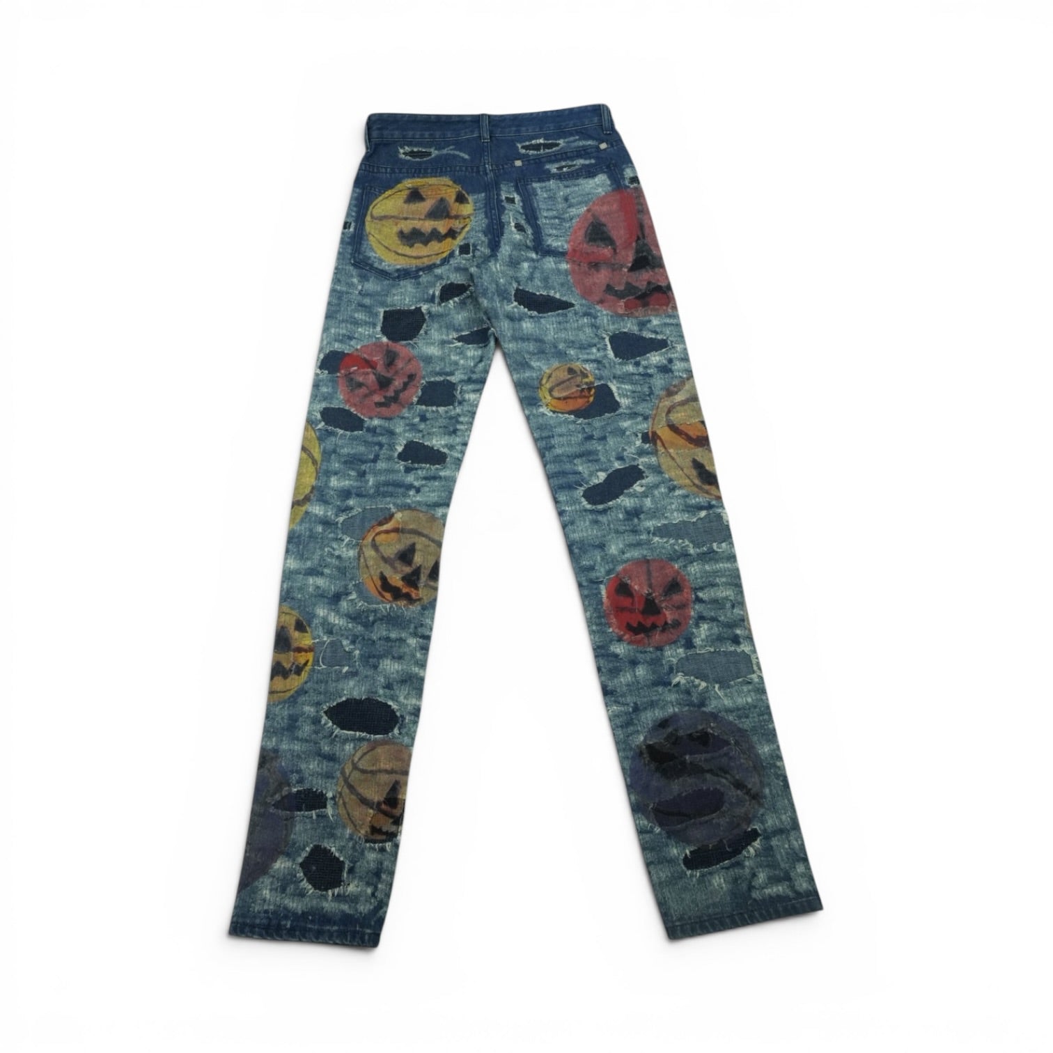 Givenchy MMW x Josh Smith pumpkin boro denim