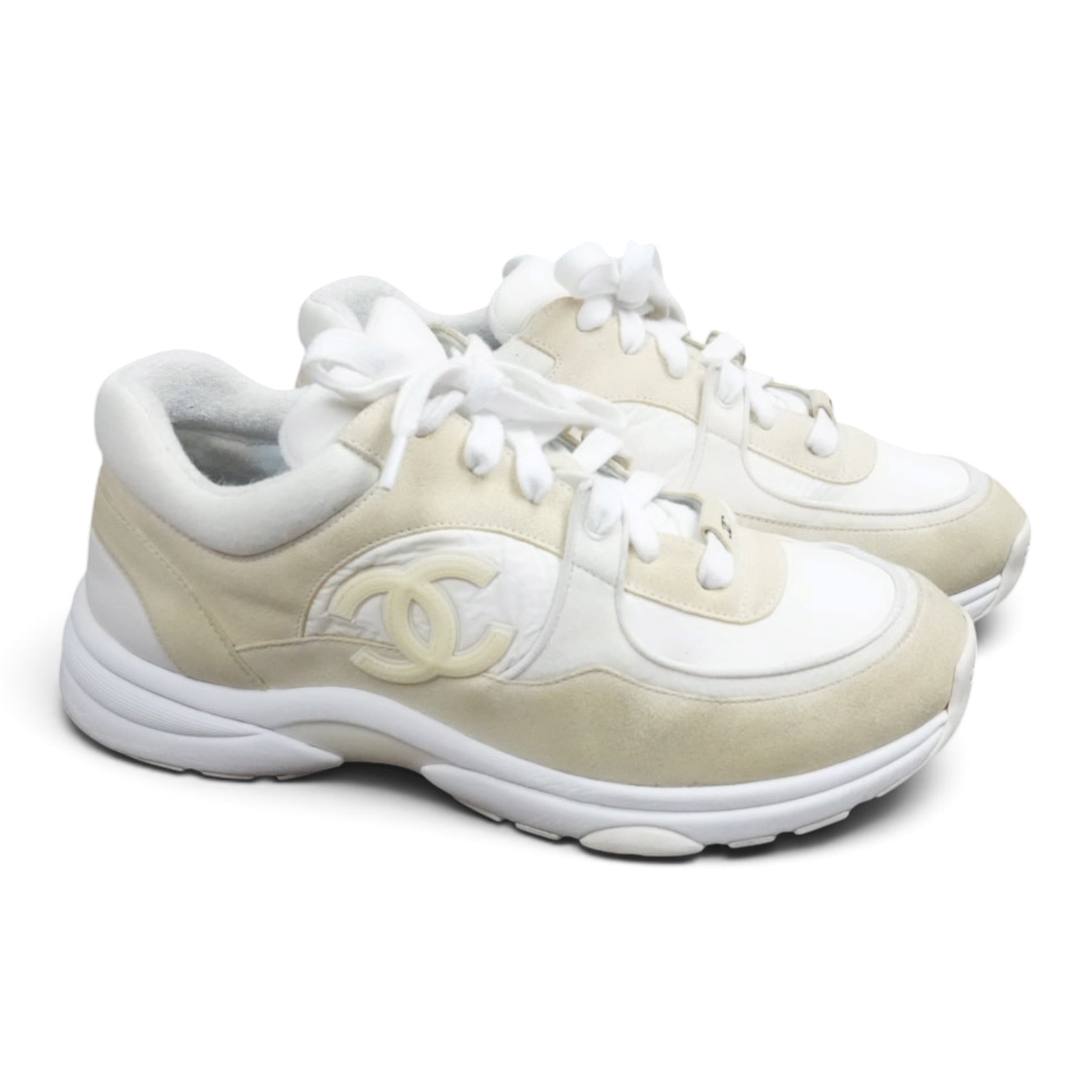 Chanel reflective runners